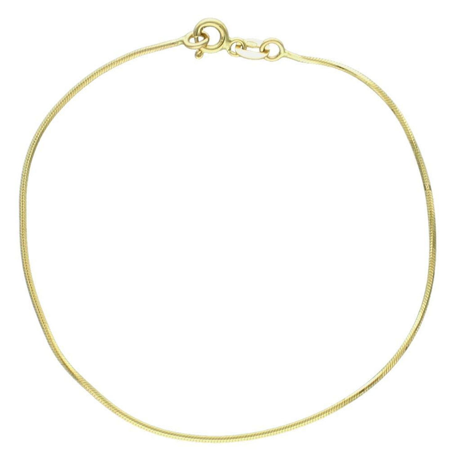 Bransoletka złota lineczka pr 585, DIA-BRA-585-1087-585 1mm Złota bransoletka wykonana z 14 karatowego żółtego złota. Bransoletka to idealny pomysł na prezent.1.jpg